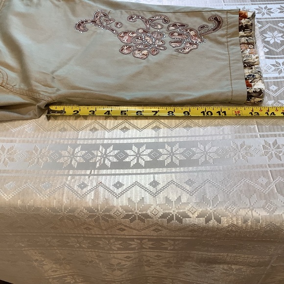 Joy London Women’s Jacket Shorts Size XL Bohemian Floral Summer - Picture 14 of 16